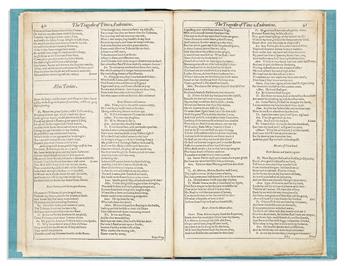 Shakespeare, William (1564-1616) The Lamentable Tragedy of Titus Andronicus, Extracted from the First Folio.